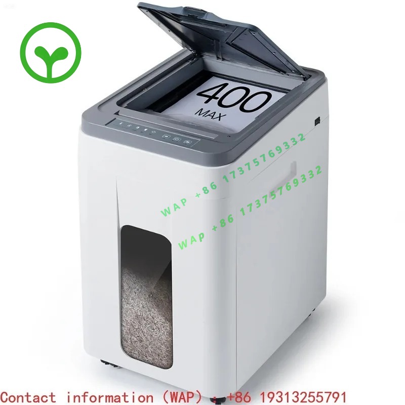 Paper Shredder Micro - 【Bestseller】50L Automatische Papiervernietiger: 400 Vel P5