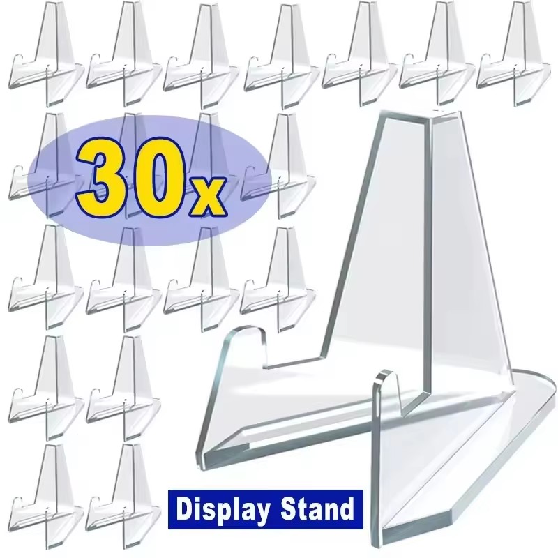 Document Holder Stand - 30-1PCS Driehoekige Kaart Display Stand Mini