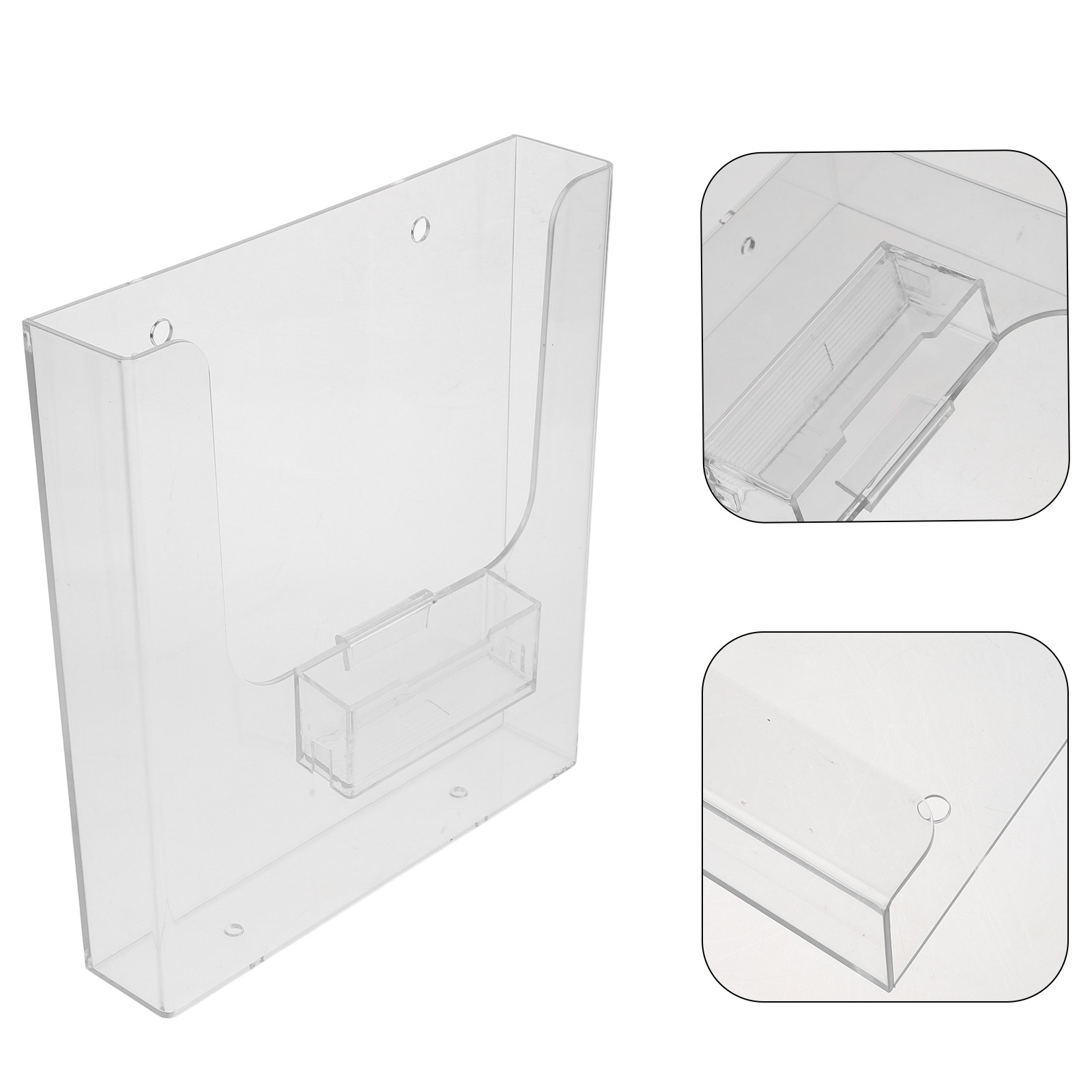 Document Holder Stand - Wandmontage Acryl Papierhouder A4 Formaat Transparante