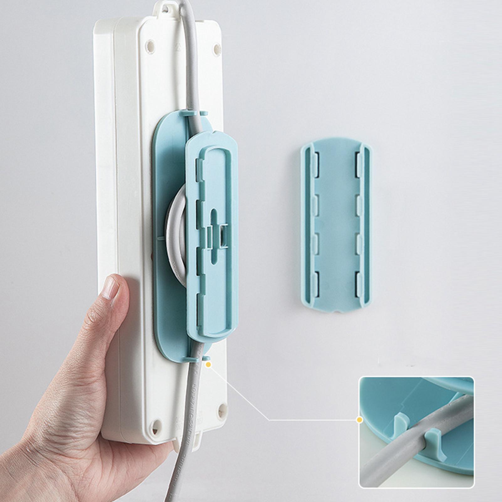 Power Strip Desk - Zelfklevende stekkerdoos Desktop Socket Holder Fixator