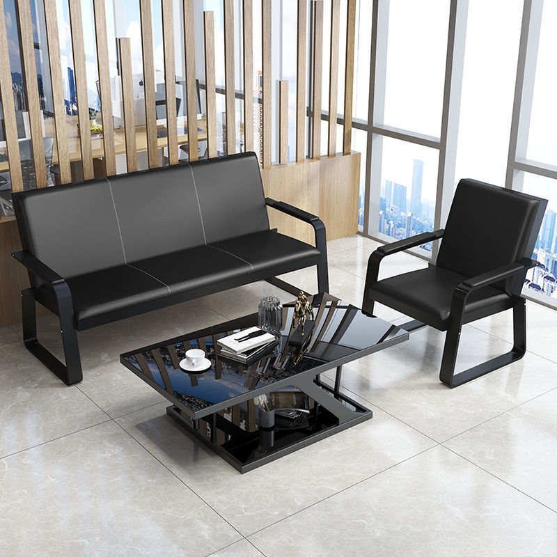 Home Office Furniture Sets - Eenvoudige moderne modulaire kantoorbankset met salontafel