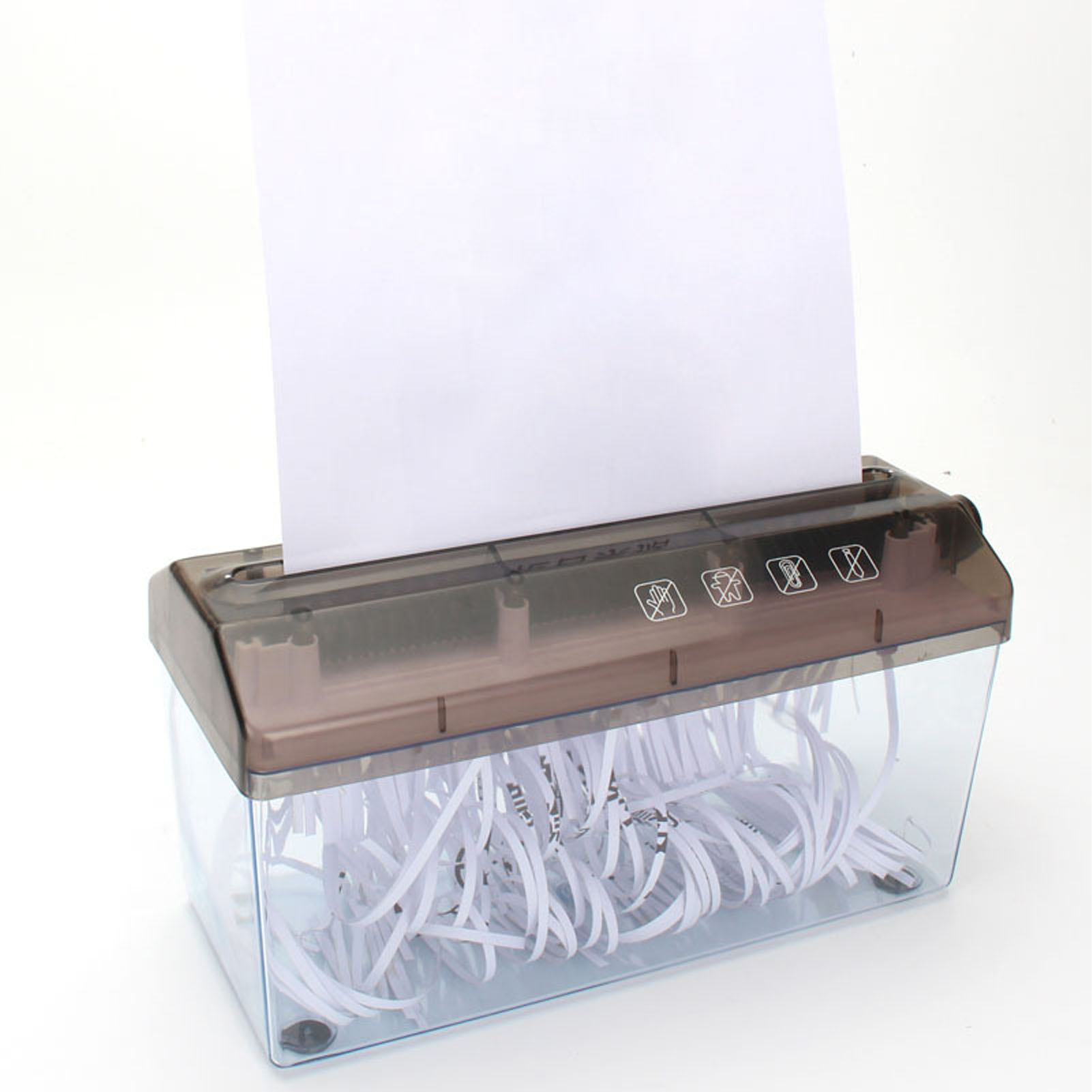 Paper Shredder Micro - Mini Hand Crank Shredder Draagbare papierversnipperaar