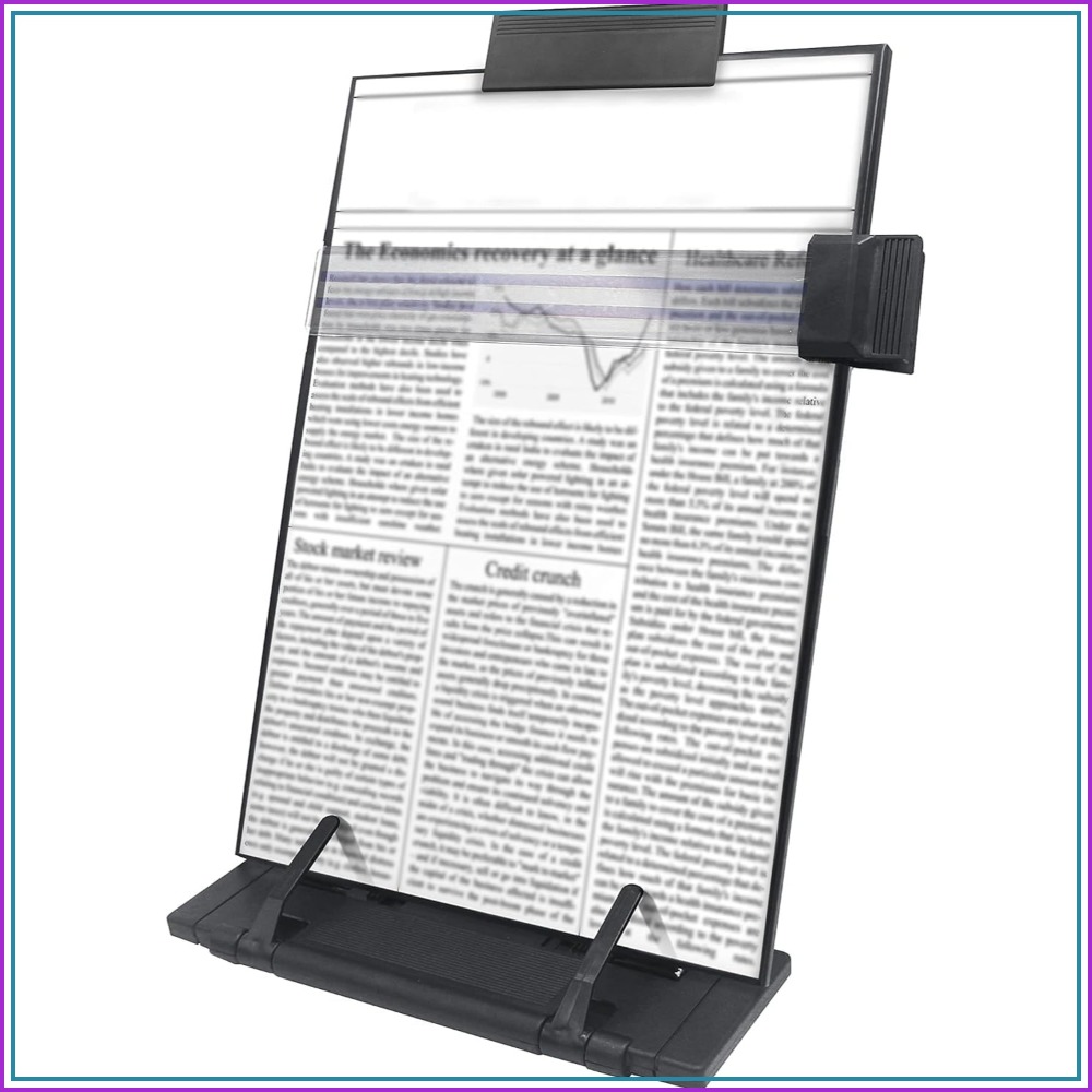 Document Holder Stand - Verstelbare bureaudooshouder met 7 standen -