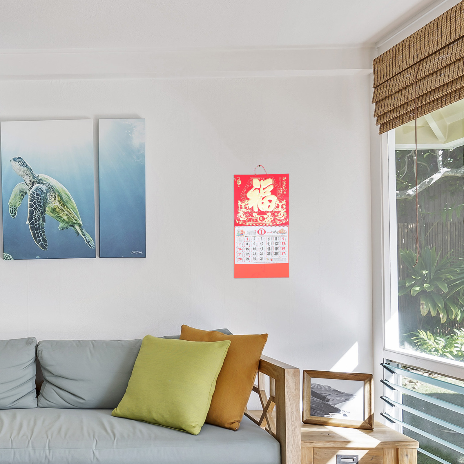 Traditionele Chinese wandkalen - Home Office 2024 recensie en prijs