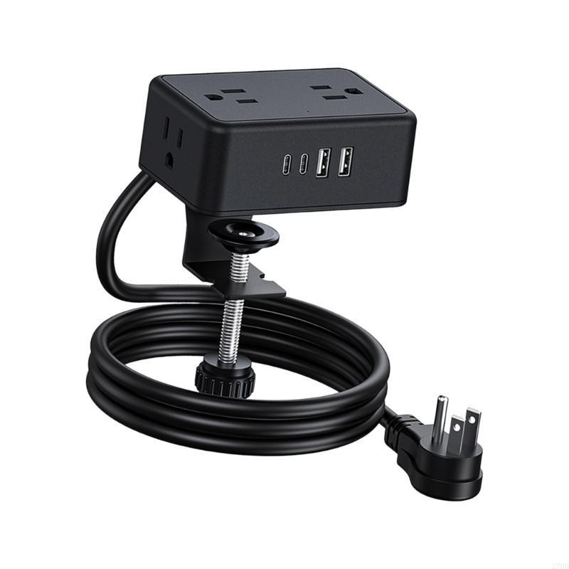 Stekkerdozen met veilige klemm - Power Strip Desk recensie en prijs