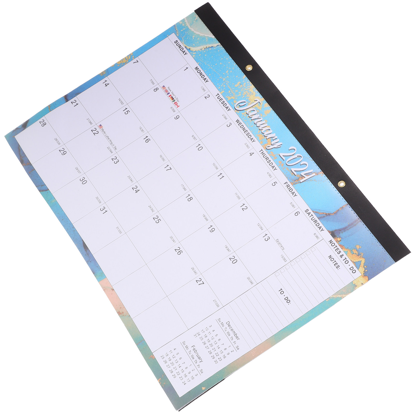 2024 Engelse Maandkalender voo - Home Office 2024 recensie en prijs