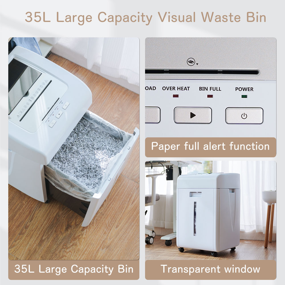 Industriële papiersnijders 35L - Paper Shredder Micro recensie en prijs
