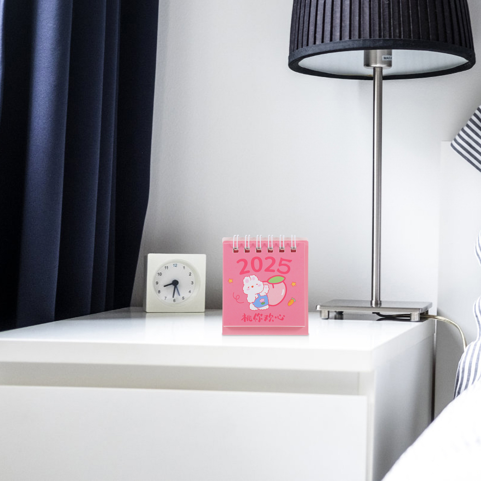 Mini bureaukalender White Bunn - Home Office 2024 recensie en prijs