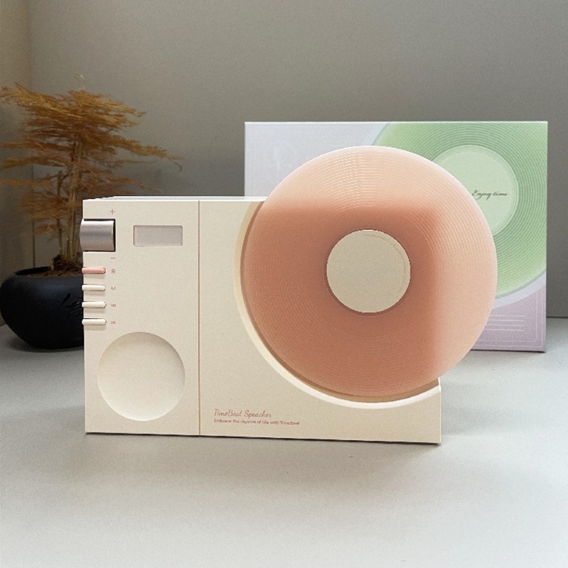 Vintage platenspeler-stijl Blu - Home Office Of Amazon recensie en prijs