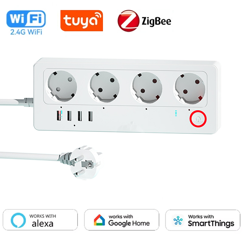 WiFi ZigBee Slimme Stekkerdoos - Home Office Of Uk recensie en prijs