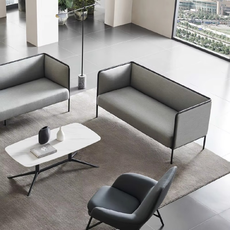 Moderne Europese stoffen bank  - Home Office Furniture Sets recensie en prijs