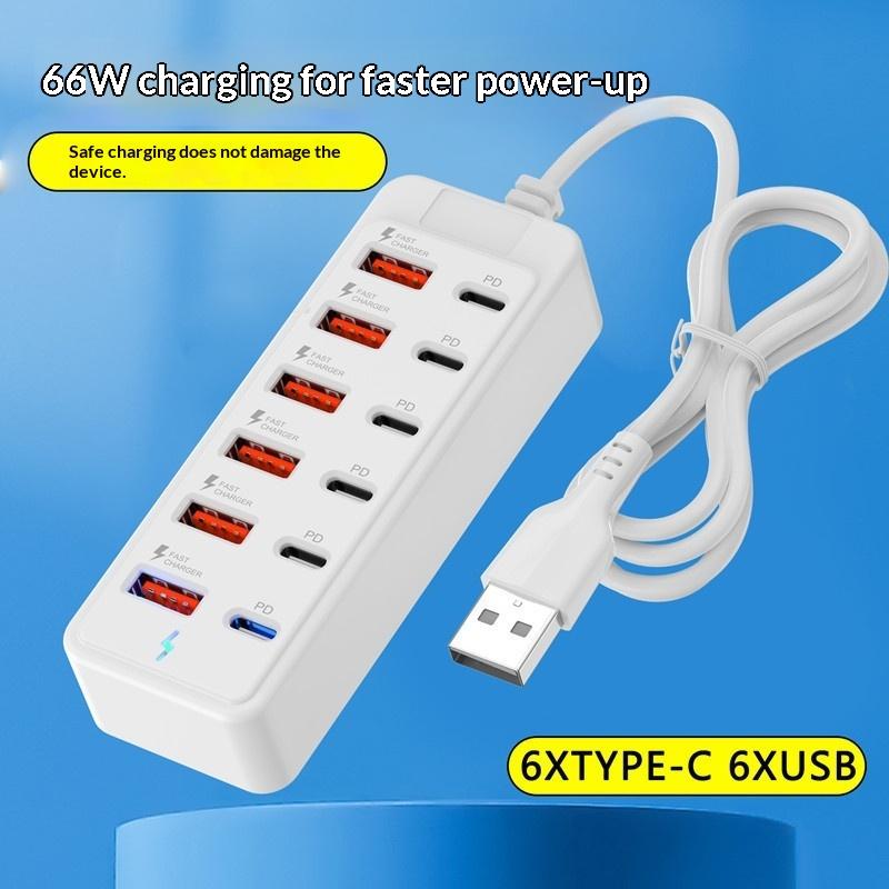 12-in-1 Powerstrip Multi-poort - Power Strip Desk recensie en prijs