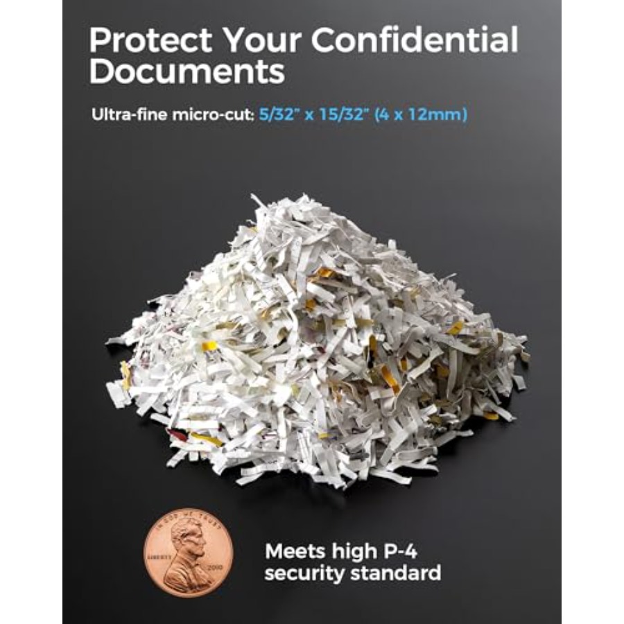 Micro Cut-versnipperaar voor t - Paper Shredder Micro recensie en prijs
